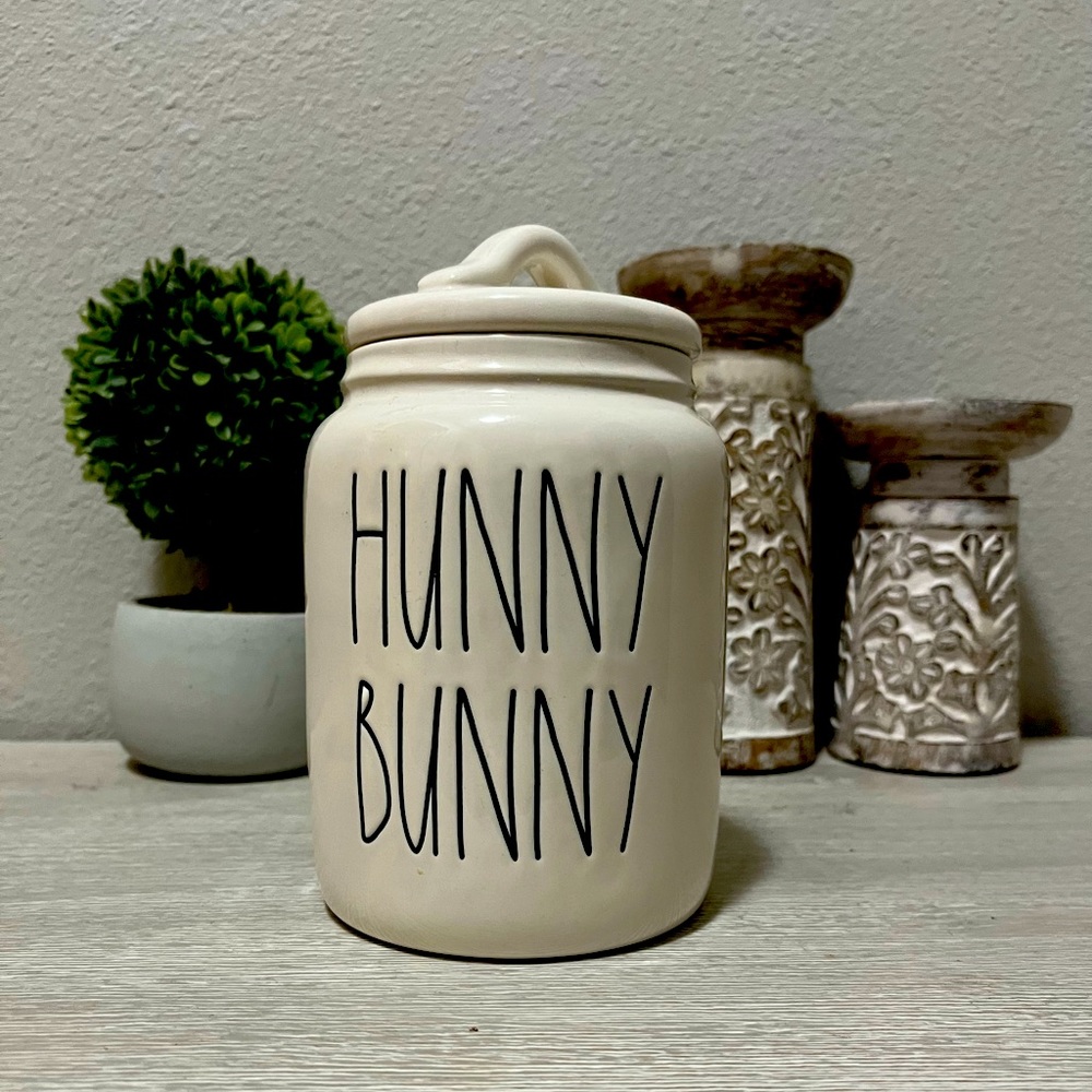 Rae Dunn Canister Hunny Bunny